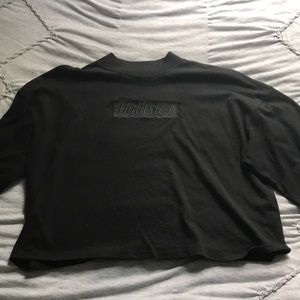 Long sleeved Hollister shirt.